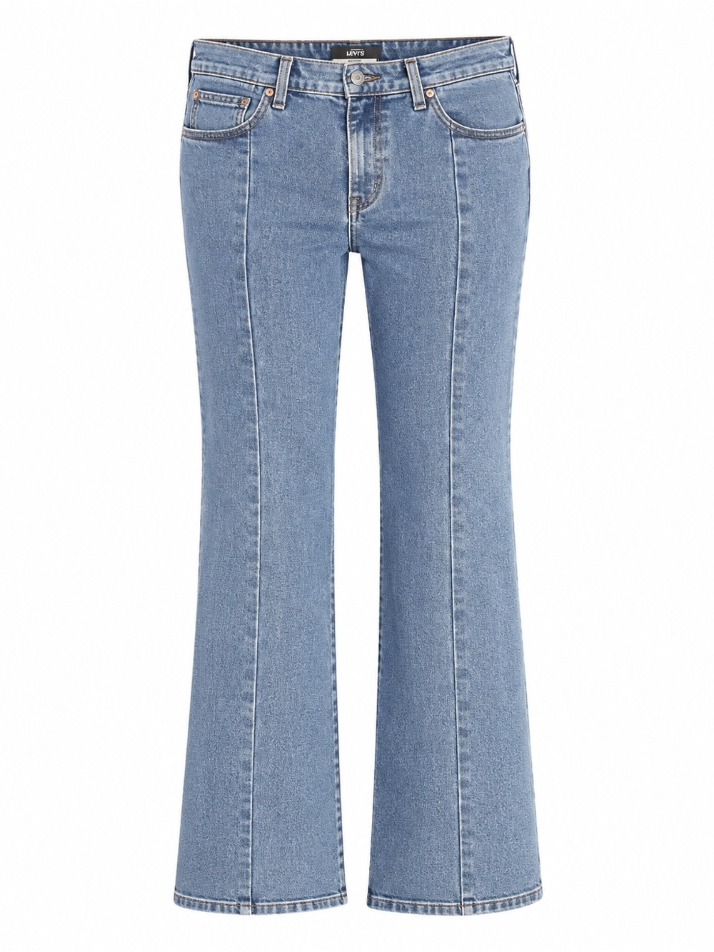 NWT Hudson Los Angeles Wide Leg Jeans Size 10 Light Wash Front Seam Denim - Picture 1 of 9